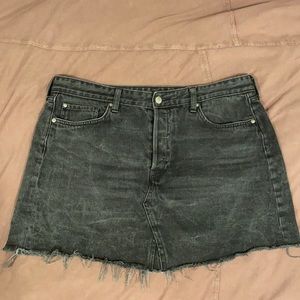 HM denim skirt